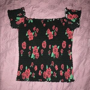 Hollister off the shoulder top